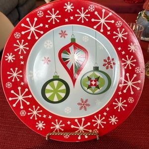 Decorative holiday plate